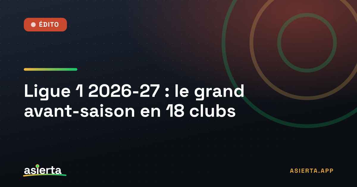 Ligue 1 2026-27 : le grand avant-saison en 18 clubs